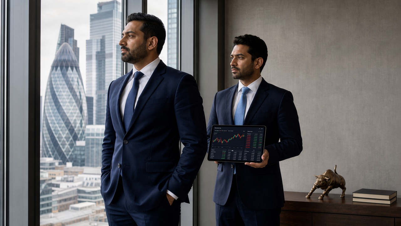 Institutional leadership overlooking global markets