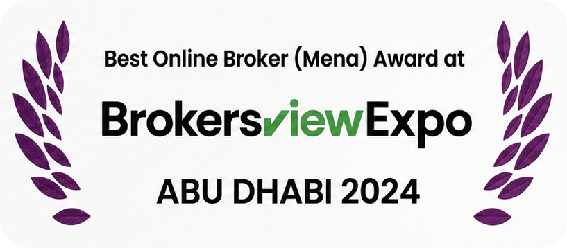 Best Online Broker (MENA) Award at BrokersView Expo Abu Dhabi 2024